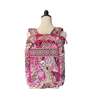 Vera Bradley | Bags | Vera Bradley Very Berry Paisley Campus  display picture 1